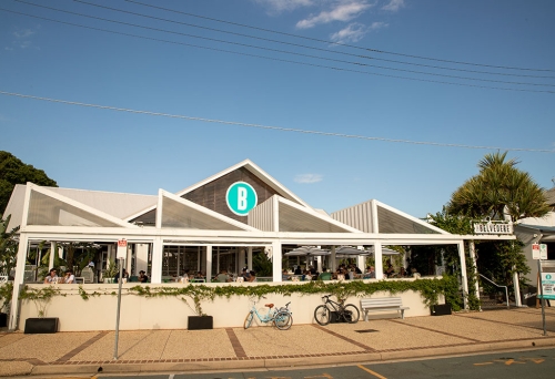 Facade of Belvedere Hotel 