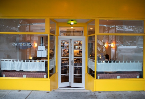 Facade of Cafe Disco