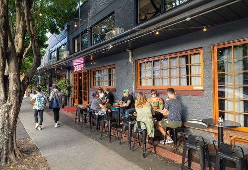 Exterior of Come to Daddy West End