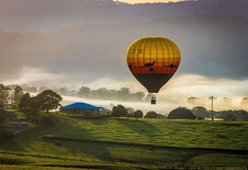 Floating Images Hot Air Balloon Flights