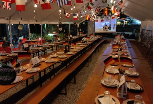 German Biergarten