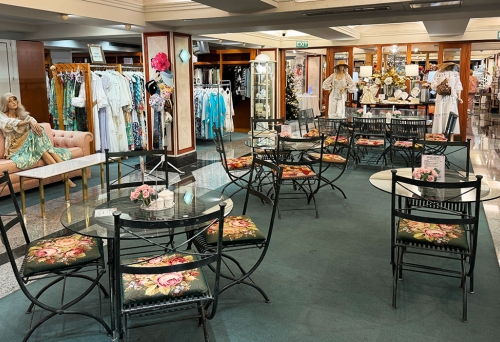 Interior of Keri Craig Emporium Cafe 