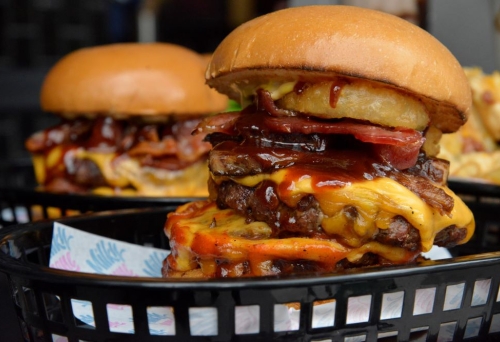 Two burgers