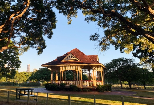 Rotunda in New Farm Park