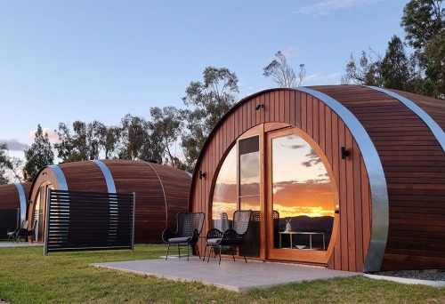 Barrel view cabin Scenic Rim