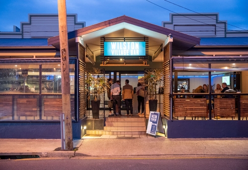 Exterior facade of Wilston Bar