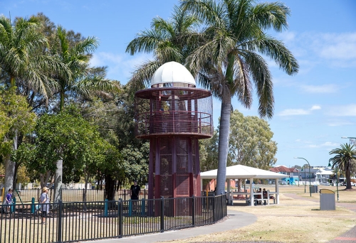 Play equipment at George Clayton Park Wynnum