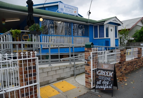 Exterior of Kafenio West End