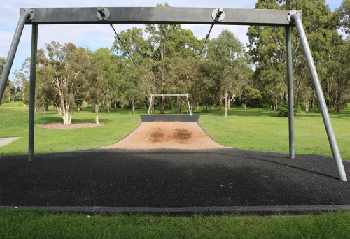 Play equipment at Kianawah Road Park Wynnum West