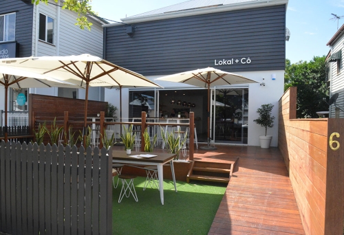 Entrance to Lokal + Co West End
