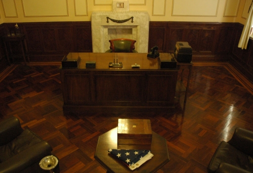 General Macarthur's office in the Macarthur Museum in Brisbane.