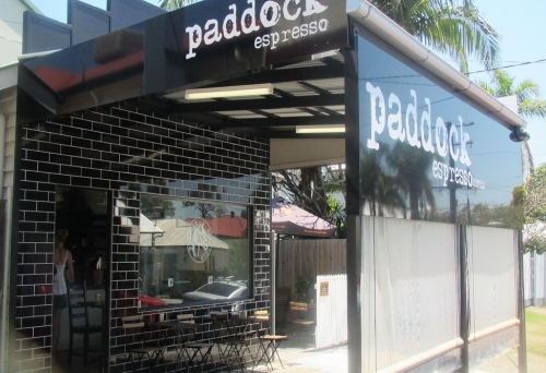 Paddock Espresso shop front 