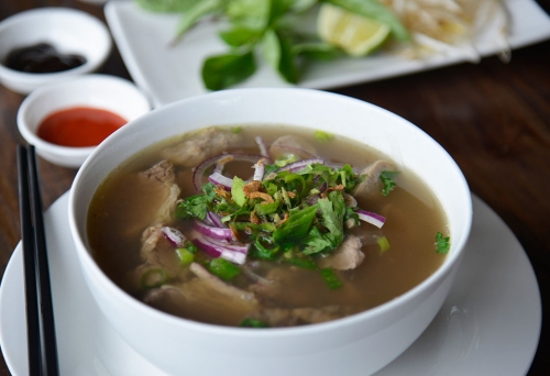 Bowl of pho at Phat Pho Newstead