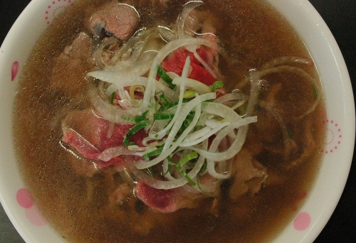 Bowl of Pho soup