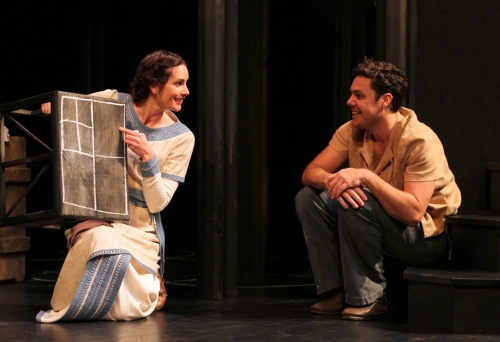 Actors on stage at QPAC