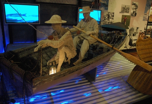 Exhibit inside Redcliffe Museum
