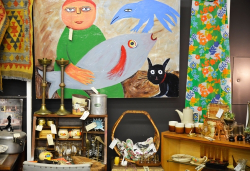 Painting and vintage wares