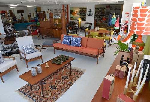 Retro/vintage furniture for sale inside Rewind Mid-Century Shorncliffe
