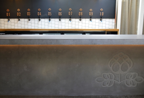 Taps at Saccharomyces Beer Café