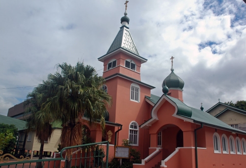 St Nicholas Church facade in Woolloongabba