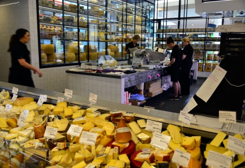 Cheeses at Standard Market Company