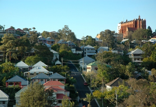 Paddington and Red Hill district views 