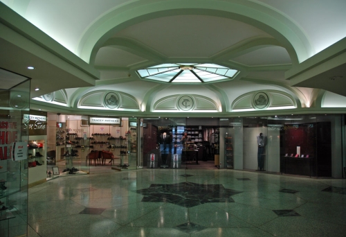 Inside the Tattersall’s Arcade in Brisbane