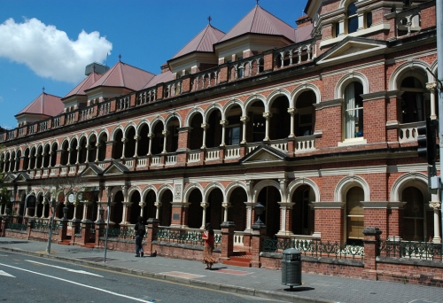 The Mansions building on George St Brisbane