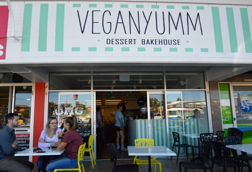 Exterior of Veganyumm Dessert Bakehouse Everton Park