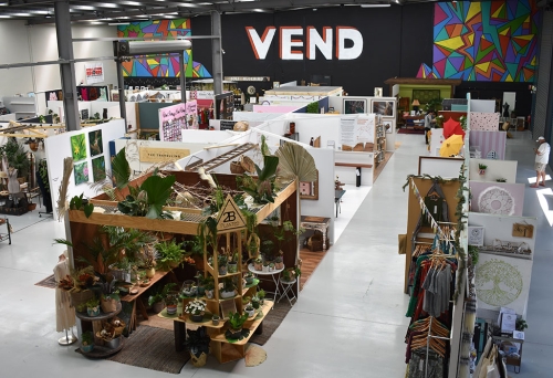 Stalls at Vend Market Place Virginia