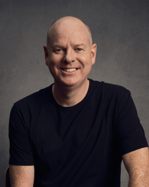 Tom Gleeson at his show Out of Touch