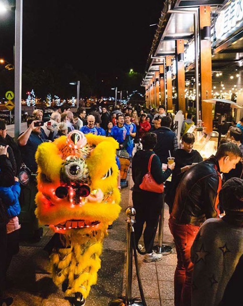 Crowd at Sunnybank Food Trail
