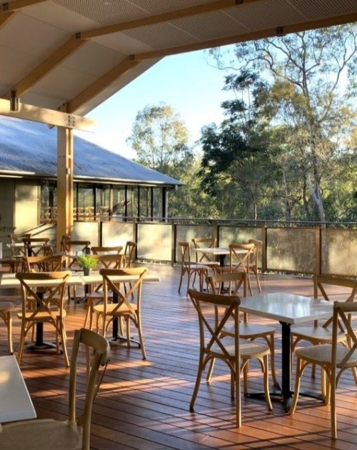 Deck at Walkabout Creek Cafe 