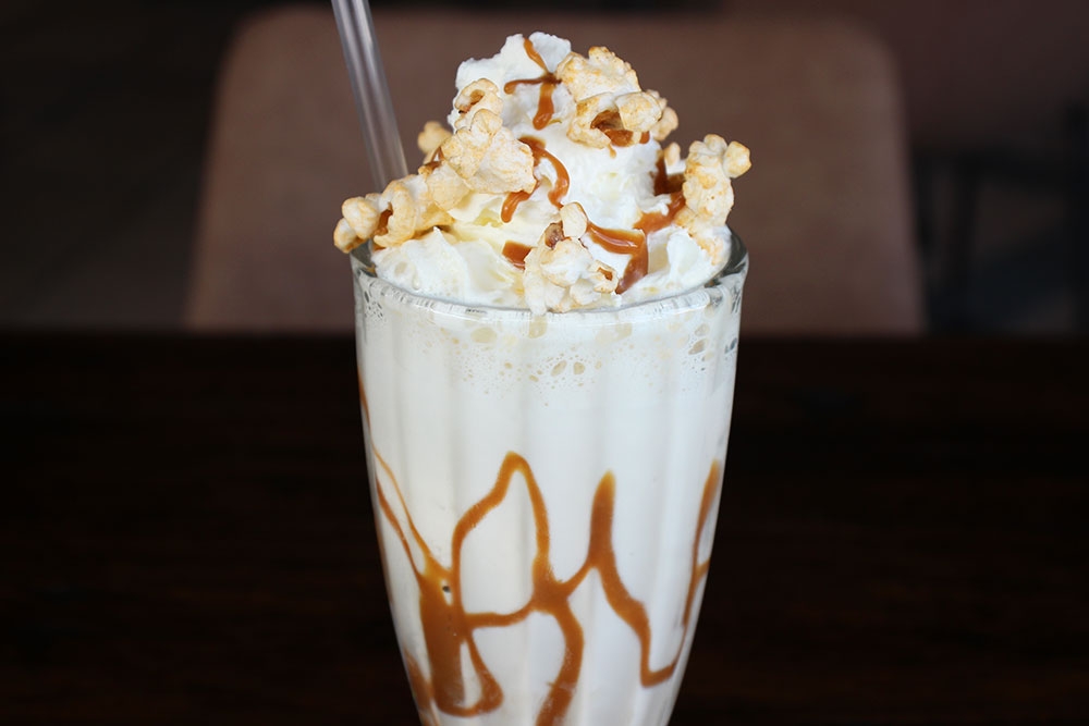 Iced chocolate at 5 Boroughs Rosalie