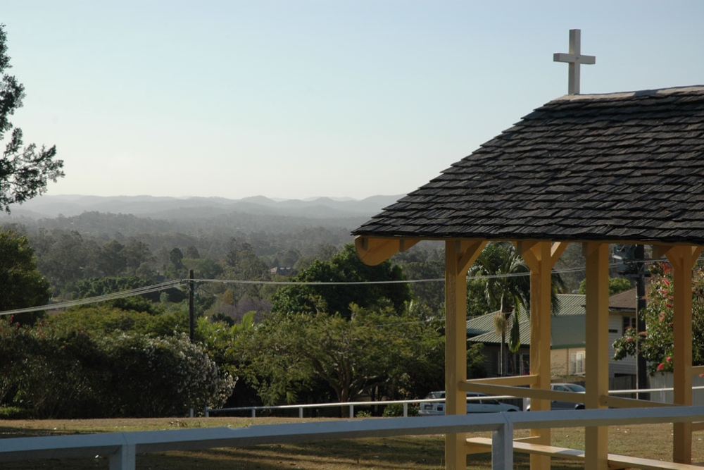 Francis Lookout with view at sunset