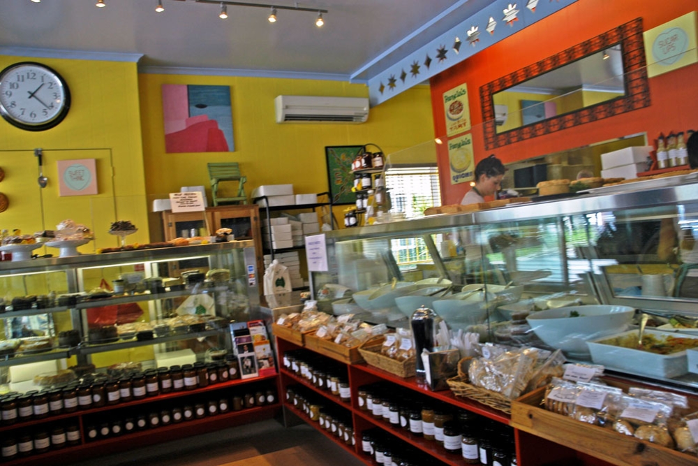 Inside Pamela’s Pantry shop in Petrie Terrace