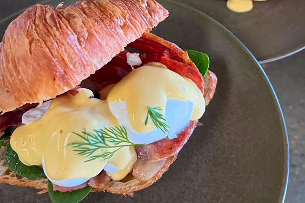 Croissant at Vivo Cafe
