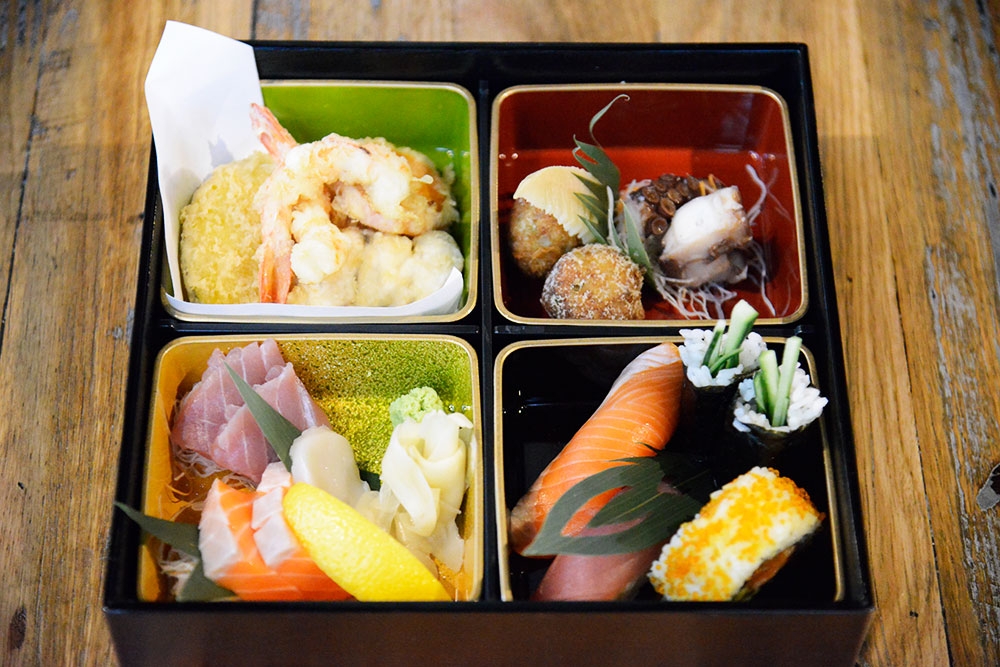 Bento box at Ariake on Grey South Brisbane