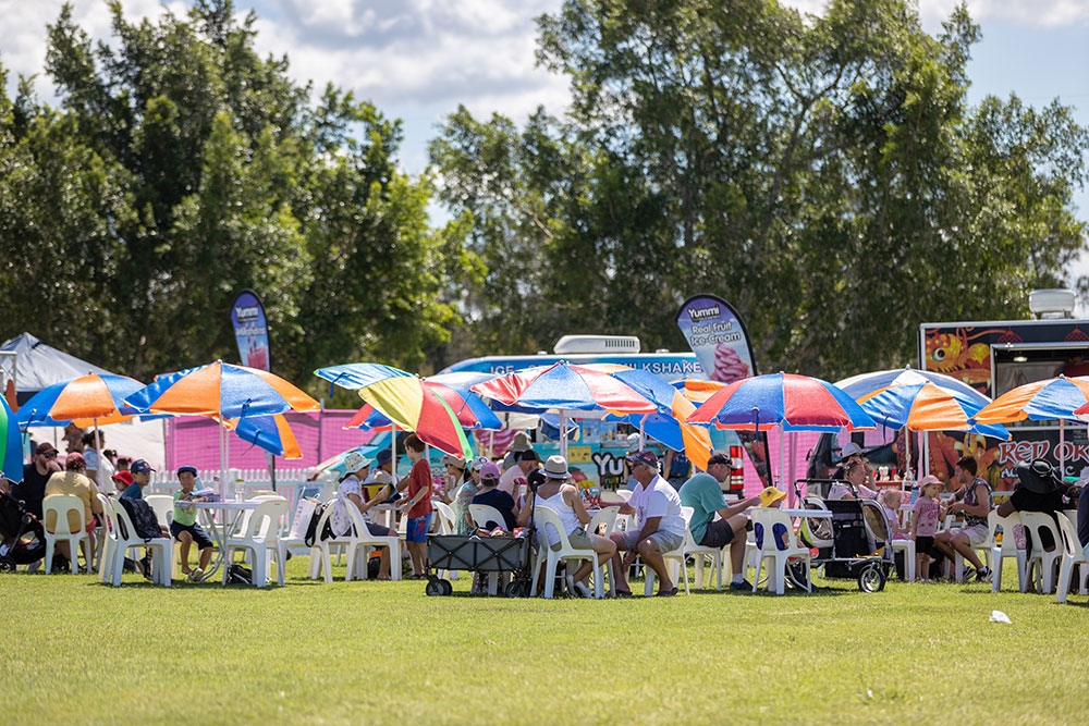 Crowd at Moreton Kids Festival