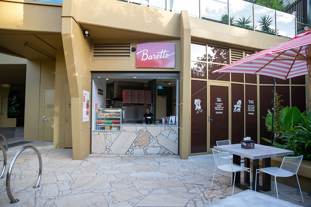 Entry at Baretto - Kangaroo Point