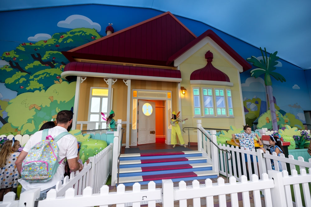 Exterior of Bluey's House Blueys World