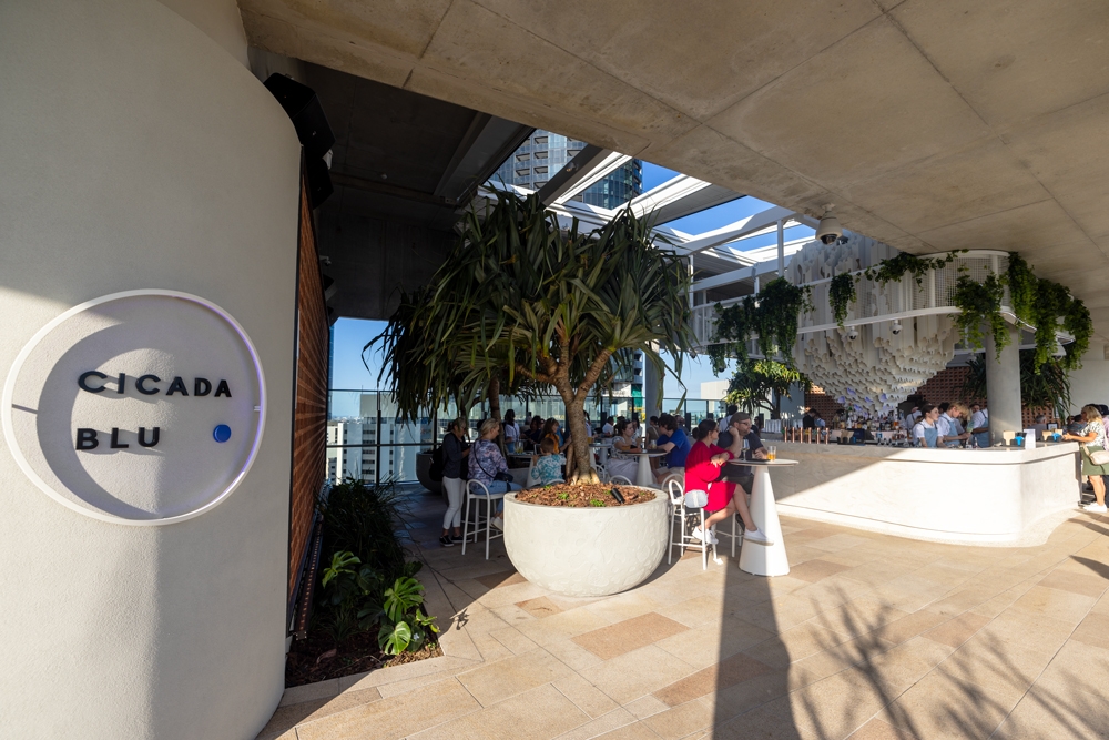 Entrance to Cicada Blu Brisbane CBD