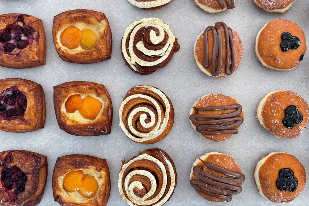 Pastries at Cordelia Sourdough Bakehoused