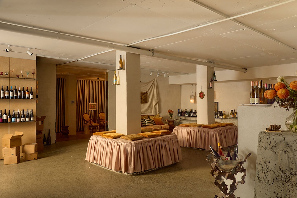 Interior of Fountainhead Winehouse