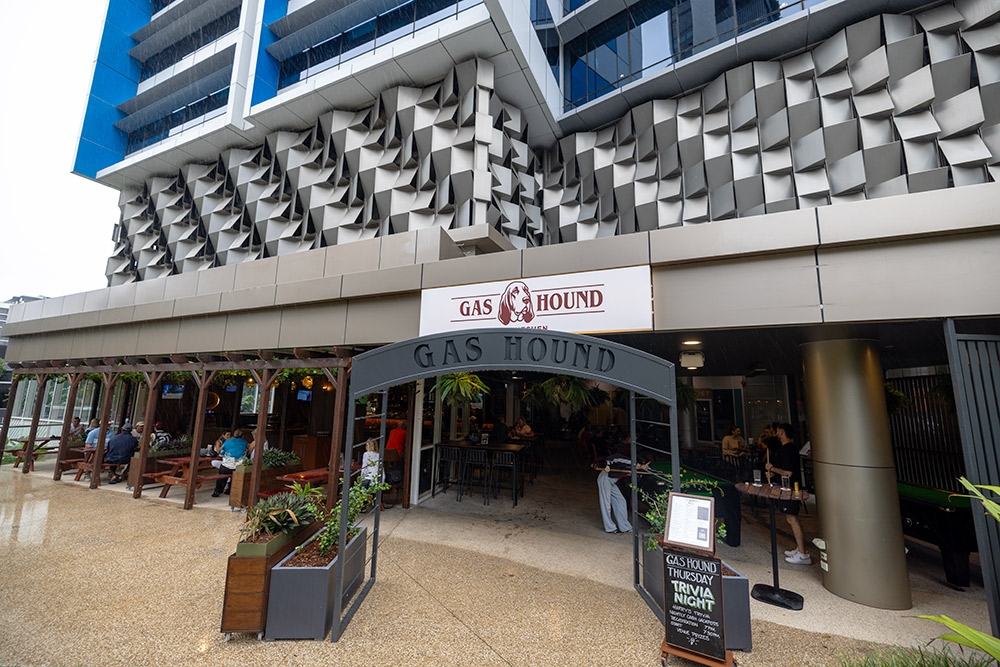 Exterior view of Gas Hound Kitchen & Bar