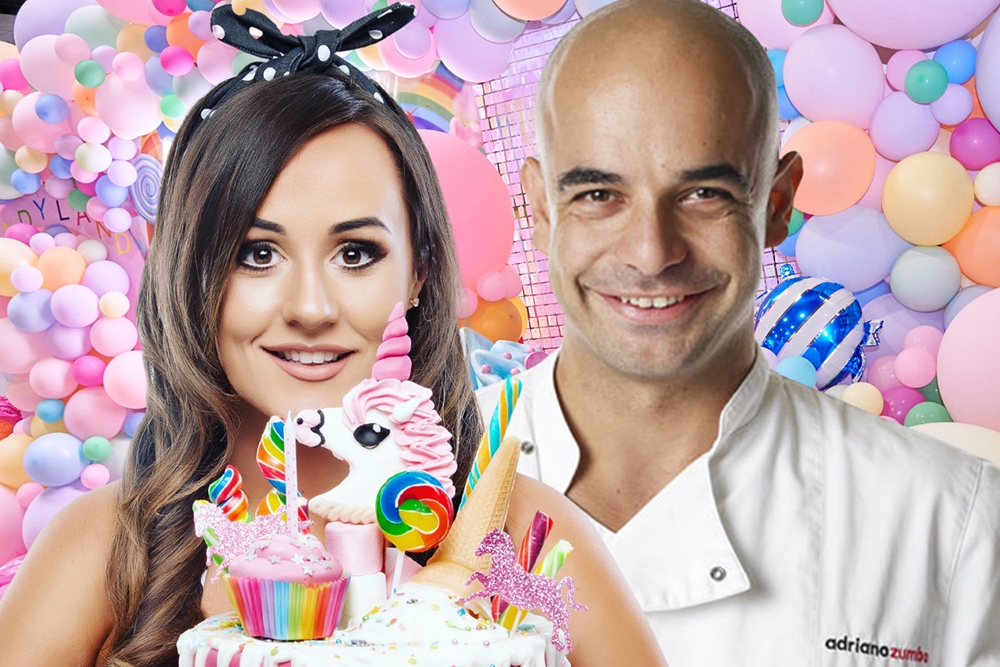Adrian Zumbo and host