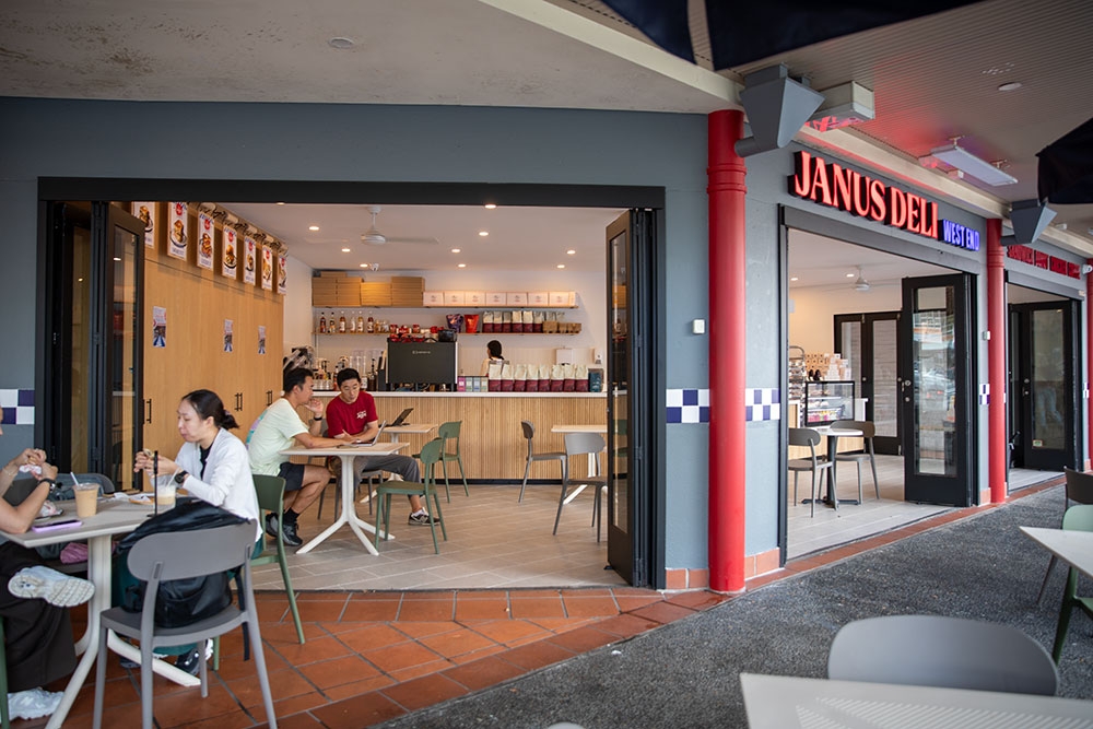 Main Entry of Janus Deli