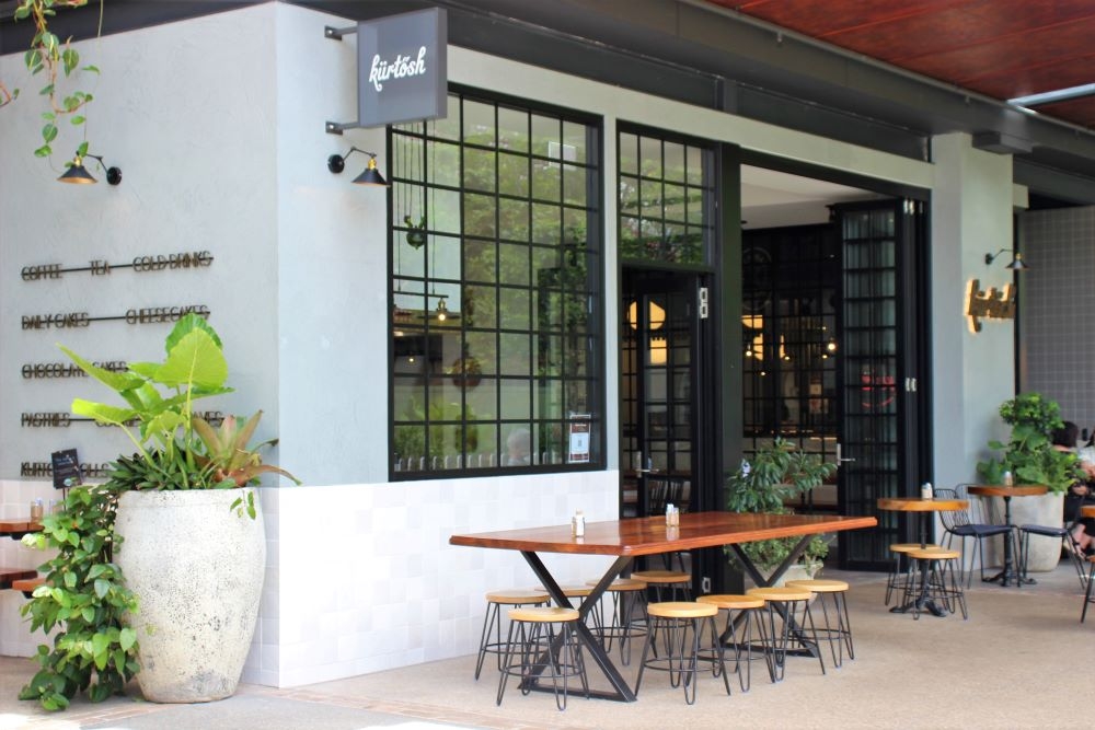 Entrance to Kürtősh Bakery, West End