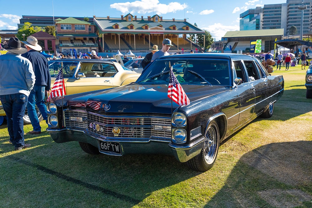 Vintage car at RACQ Motorfest