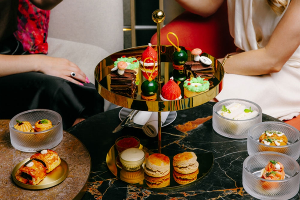 Festive High Tea at Living Room Bar